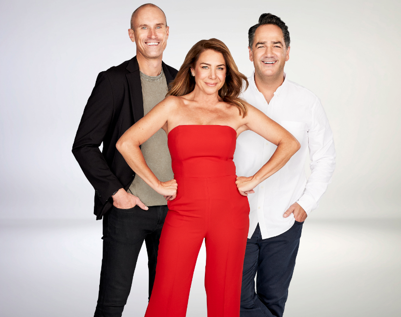 Ryan Fitzgerald, Kate Ritchie and Michael Wipfli.