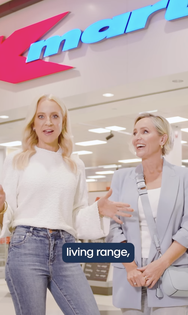 Carrie Bickmore and Fifi Box 'shopping' in Kmart.