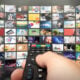 Television streaming video. Media TV on demand