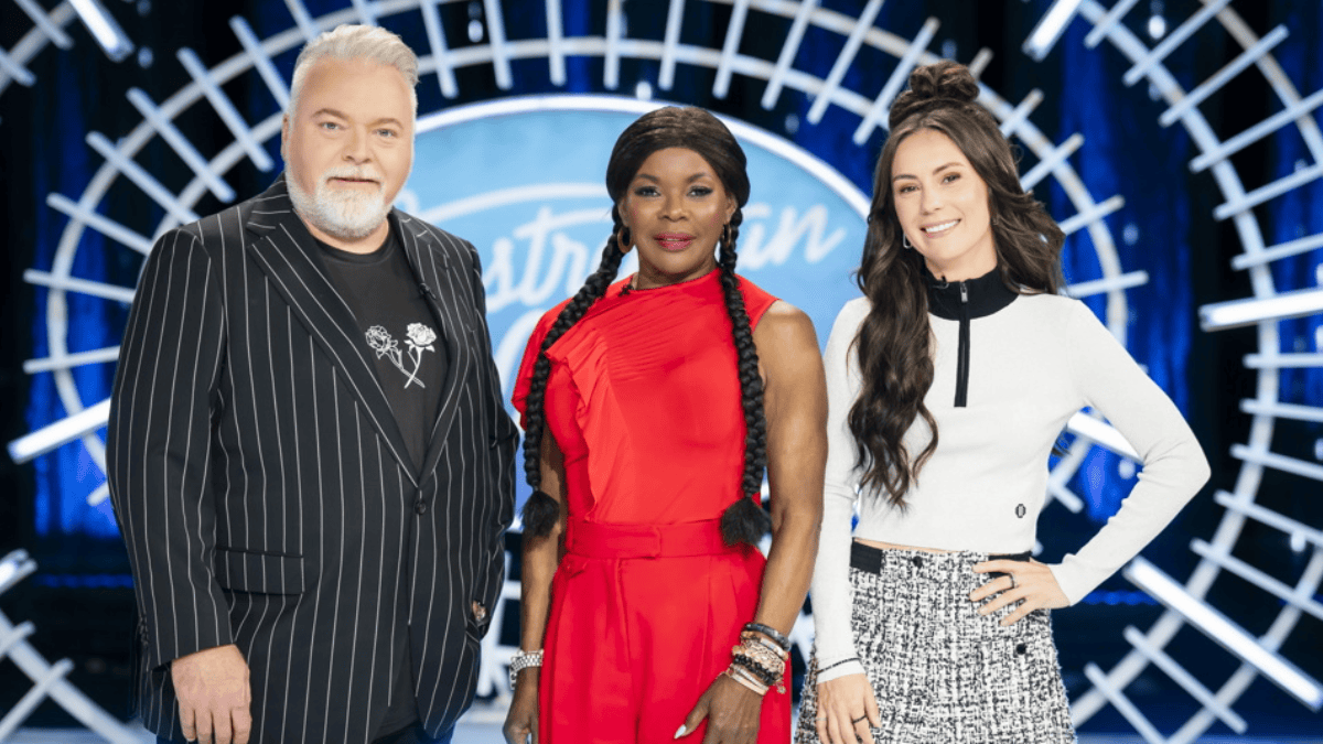 Kyle Sandilands, Marcia Hines and Amy Shark.