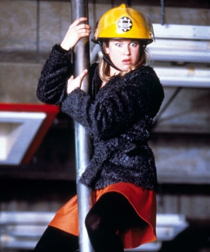 Renée Zellweger in a still from the first Bridget Jones movie.