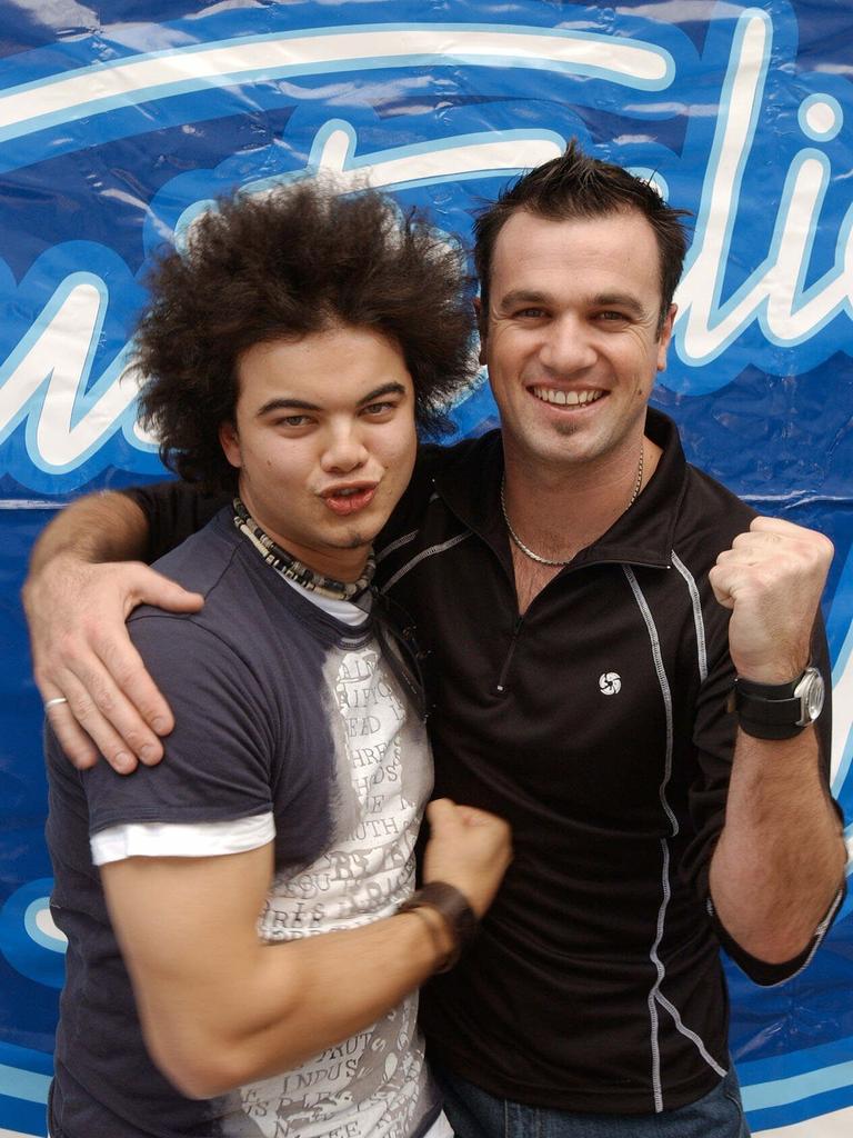 Guy Sebastian and Shannon Noll.