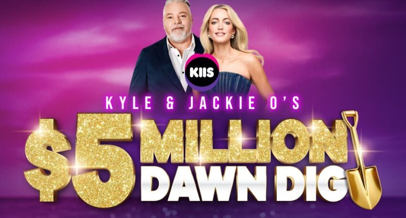 Kyle and Jackie O Dawn Dig logo.