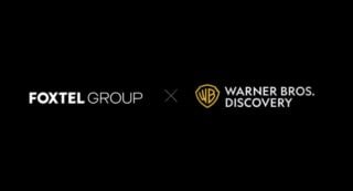 Foxtel Group and Warner Bros. Discovery logo.