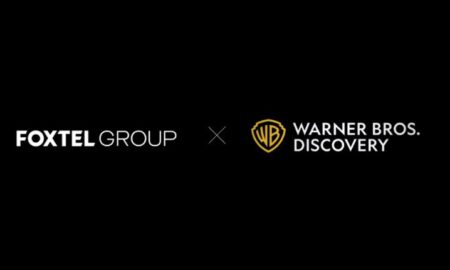 Foxtel Group and Warner Bros. Discovery logo.