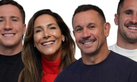 Matty Johns, Cooper Johns, Trish Johns, Jack Johns.