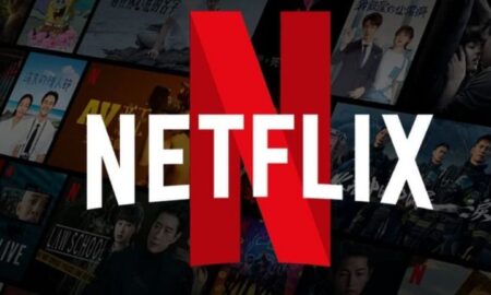 Netflix logo.