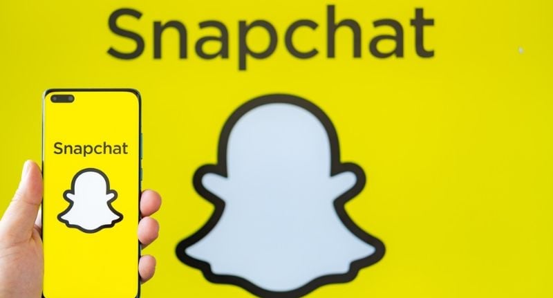 Snapchat logo.