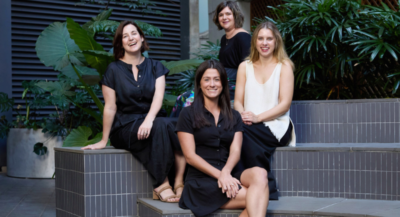 Fuller - L to R - Kate Fuller, Maeve Hughes, Niccola Phillips and Nadia Rossi