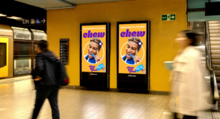 JCDecaux awards PROGRAMMATIC Campaign of the Year Award to Mars for Extra's Gum Cities