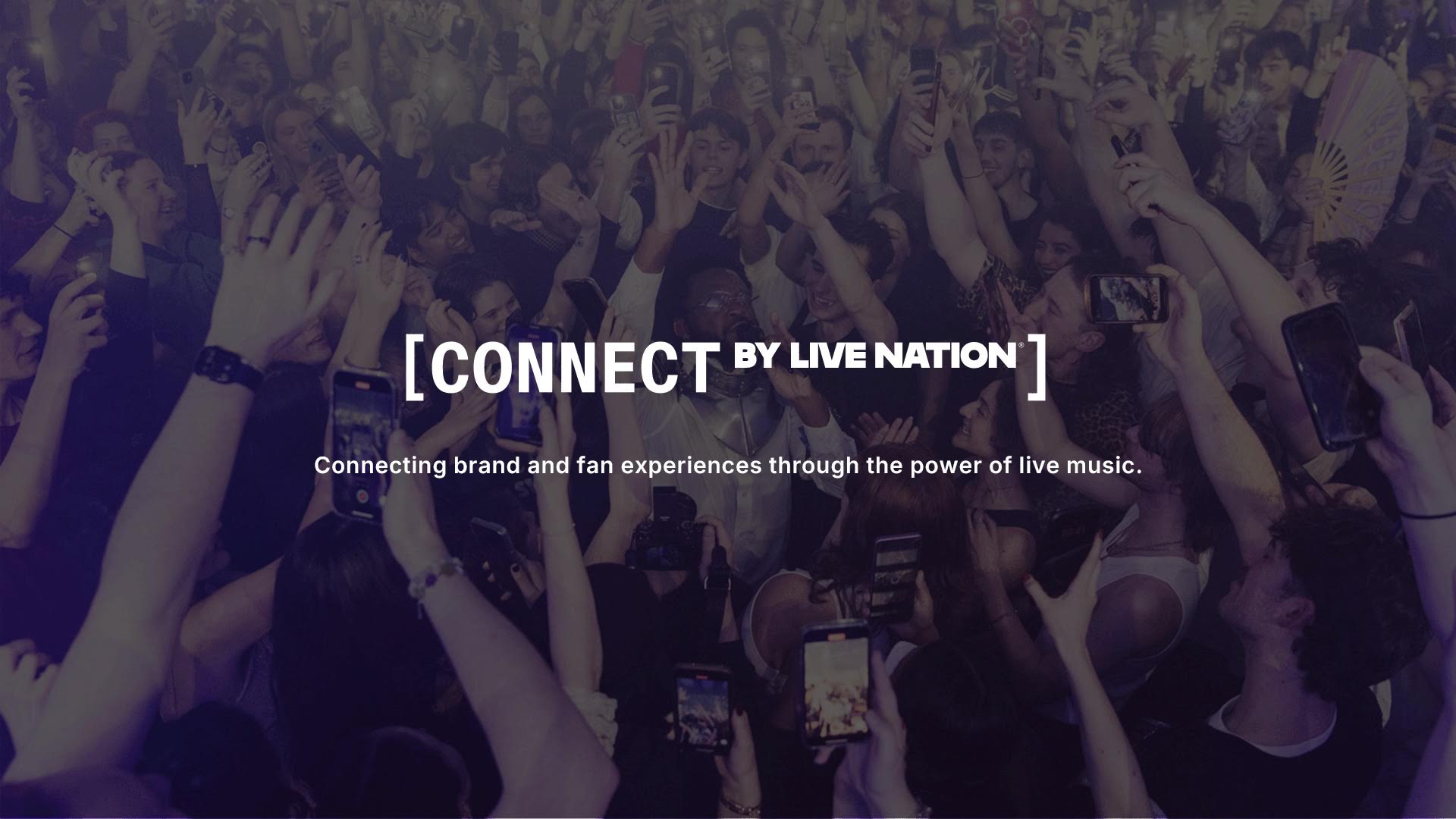 connect by Live Nation