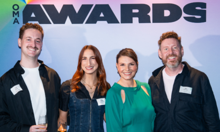 OMA Creative Awards - Tom Badge, Alana Wood, Elizabeth McIntyre, Anri McHugh