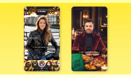 Snapchat Sponsored lenses