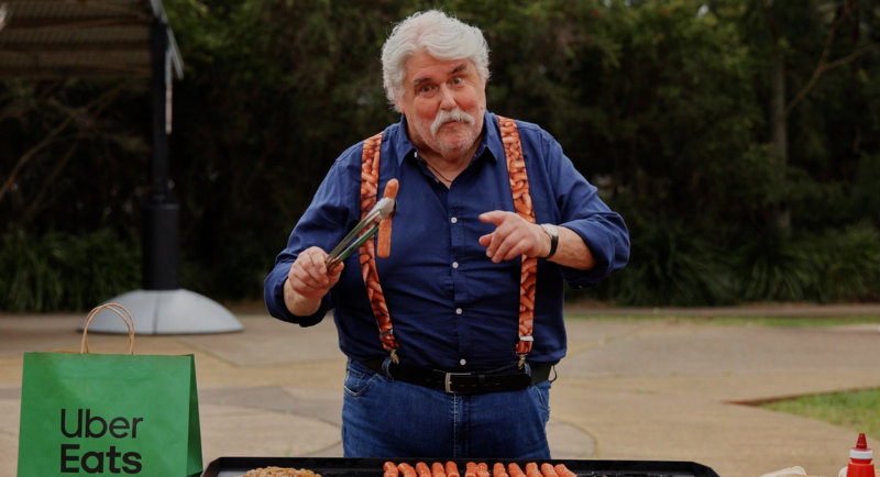 Ubers Eats, Iain ‘Huey’ Hewitson to deliver Democracy Sausages