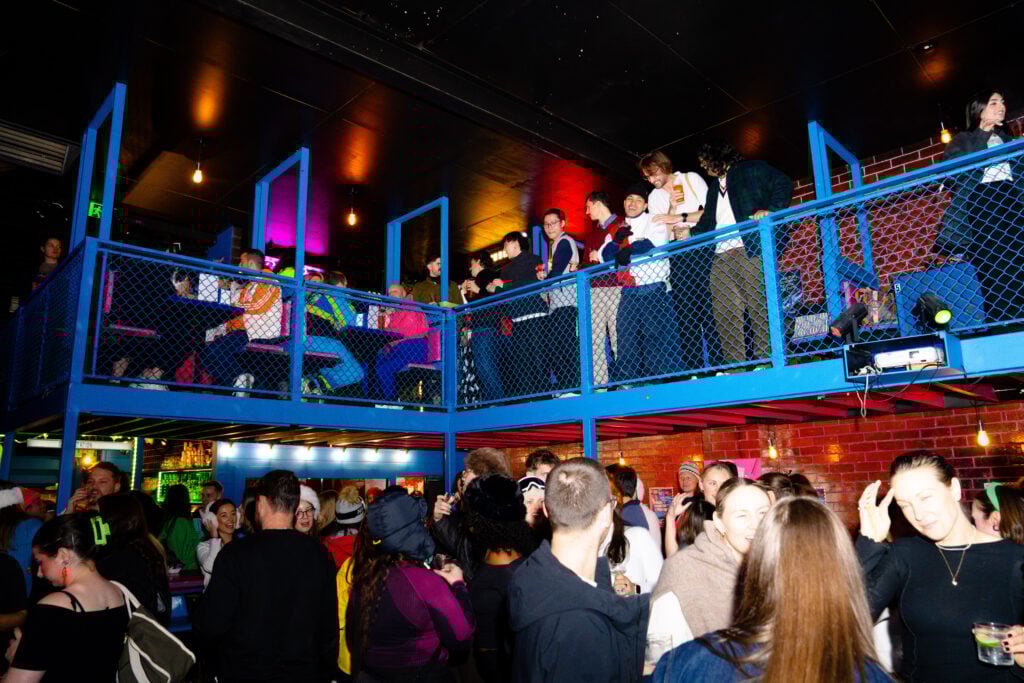 Media agency executives belt out a tune for SBS's Eurovision Karaoke Contest