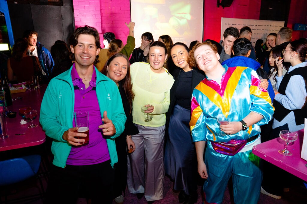 Media agency executives belt out a tune for SBS's Eurovision Karaoke Contest