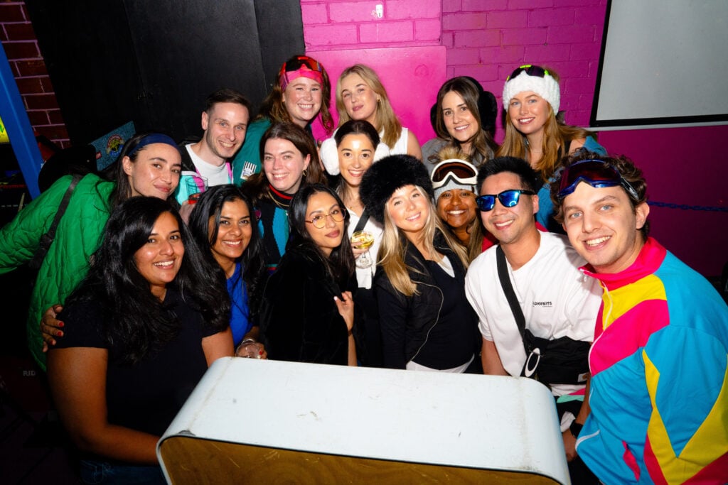Media agency executives belt out a tune for SBS's Eurovision Karaoke Contest