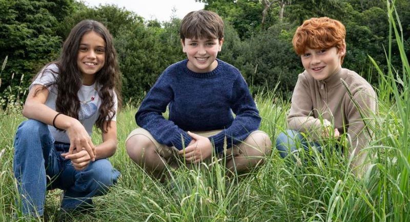 Cast photo for the new Harry Potter HBO series