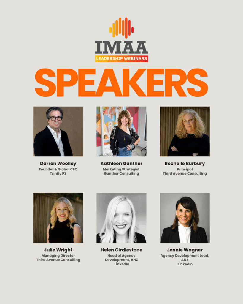IMAA Leadership Series Webinars - Speakers 2025