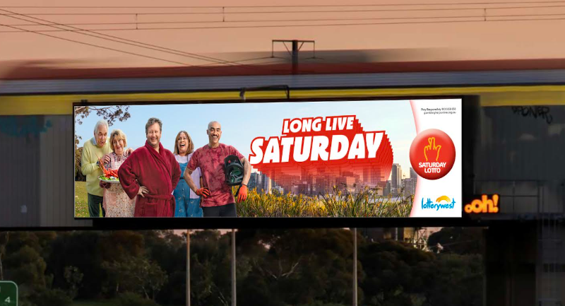 Long Live Saturday Lotterywest campaign