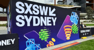 SXSW Sydney logo on board
