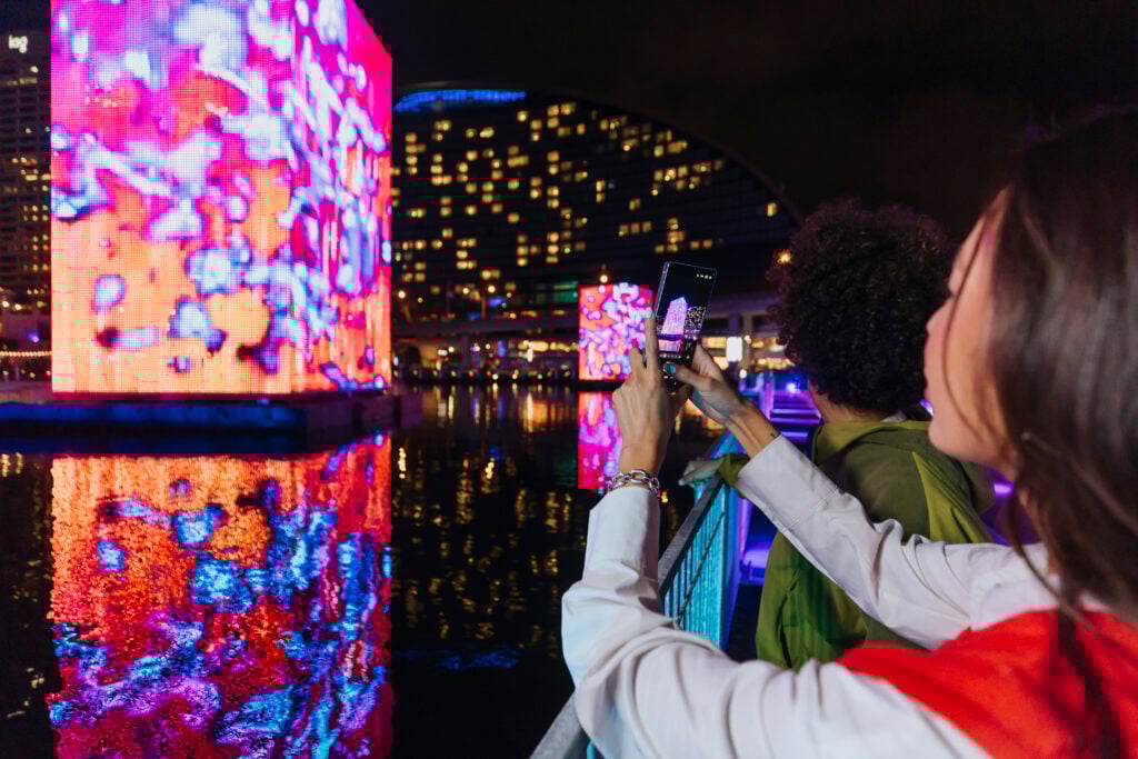 Samsung brings experiential activation to life as Major Partner of Vivid Sydney