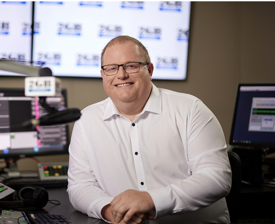 2GB Morning's presenter Mark Levy