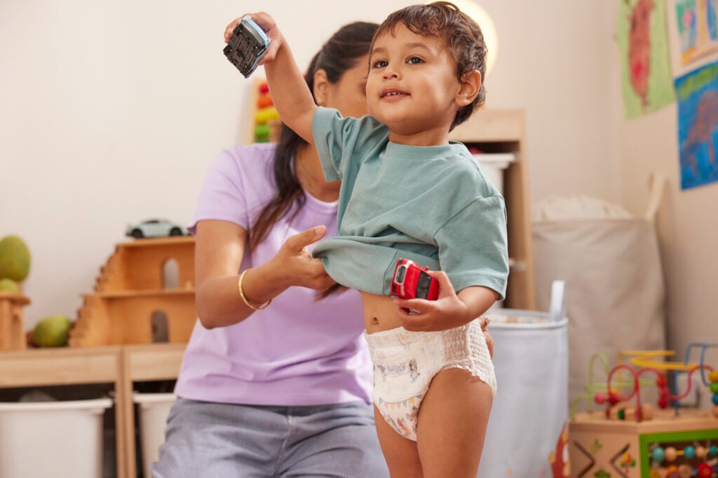 BabyLove makes nappy changes 'Easy Peasy' via Communicado
