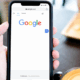 Phone with Google on