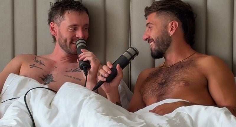 Josh and his new 'husband' Stefano