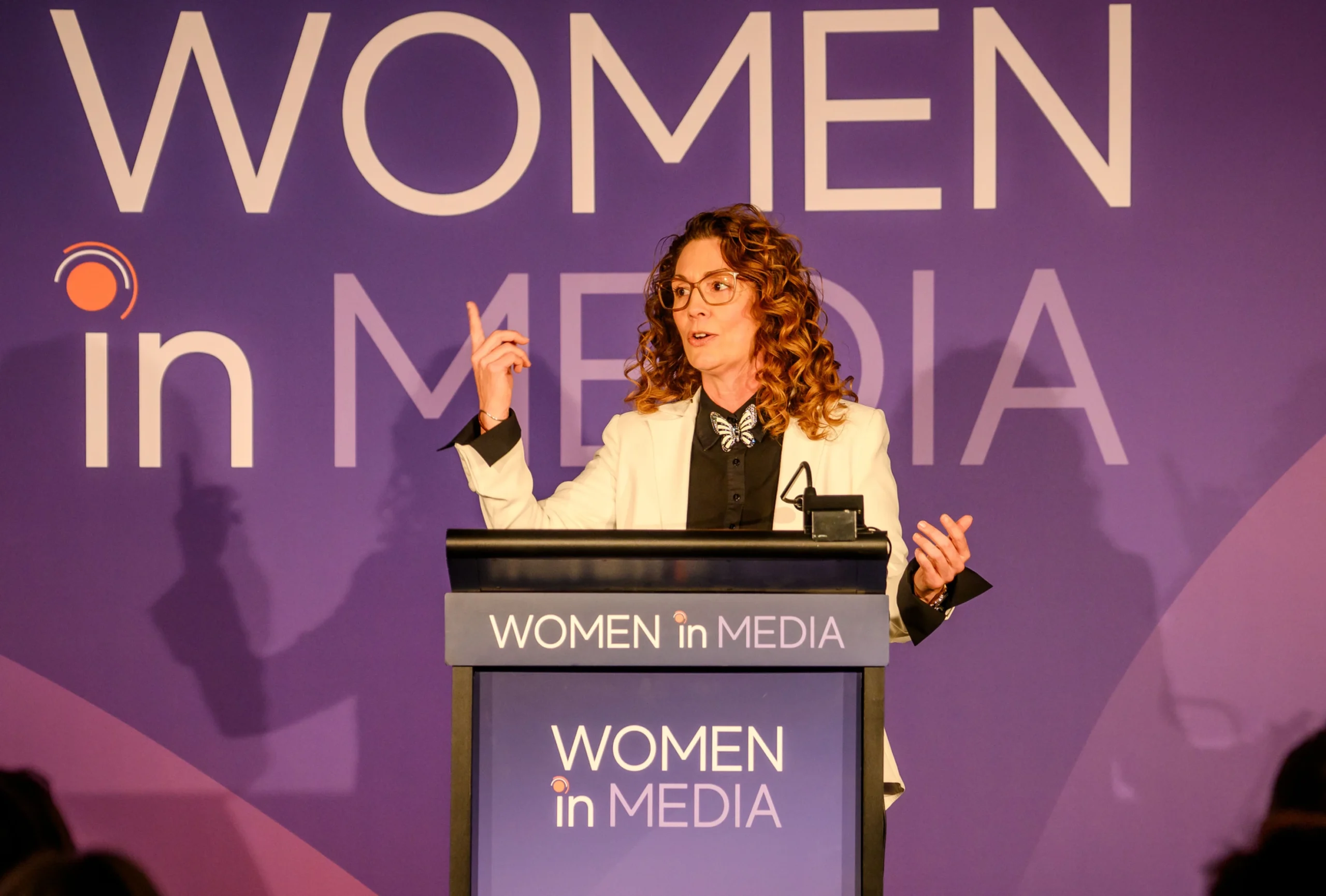Kitty Flanagan, who gave the keynote speech at this years Women in Media Oration.