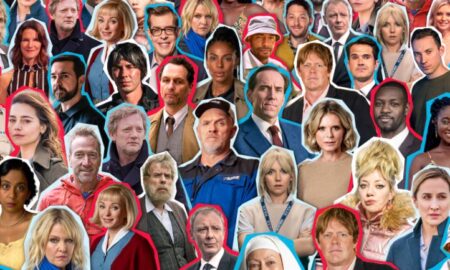 Collage of the stars of Britbox