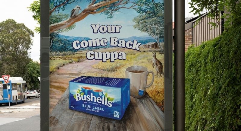 Bushells and Think HQ - OOH