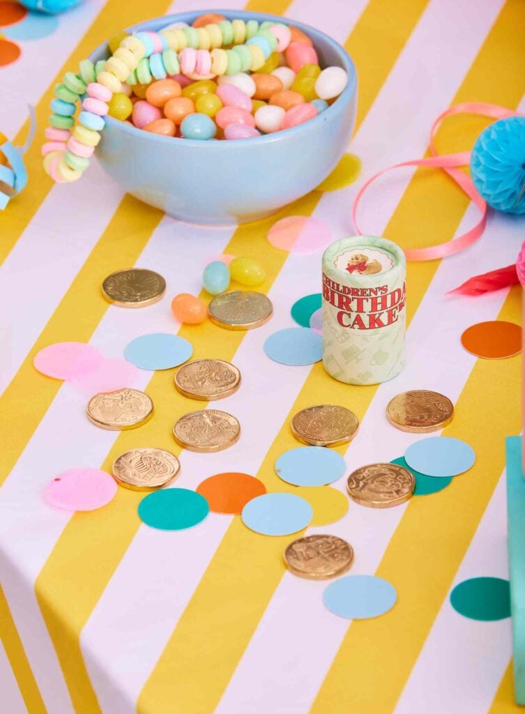 Australian Mint cake coins on display