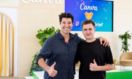 Canva x MagicBrief - Canva Co-Founder and COO Cliff Obrecht and MagicBrief Co-Founder and CEO George Howes