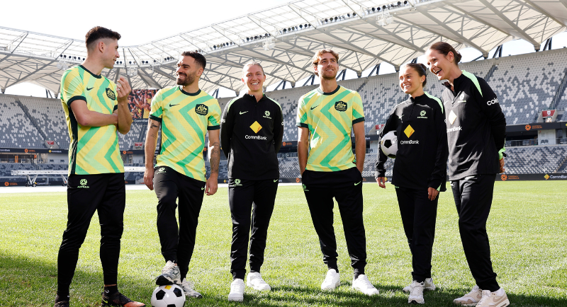 Commbank football players