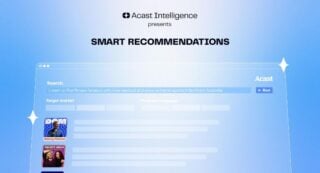 Acast Intelligence's Smart Recommendations