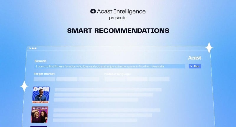 Acast Intelligence's Smart Recommendations