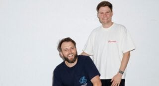 Connor Archbold and Matthew Herbert of Tracksuit