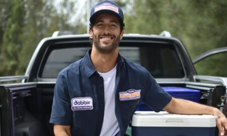 Daniel Ricciardo with Dabble