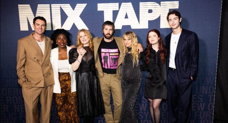 The cast of Mix Tape