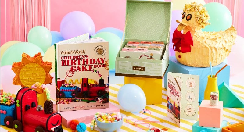 The Australian Women's Weekly Children's Birthday Cake Book display