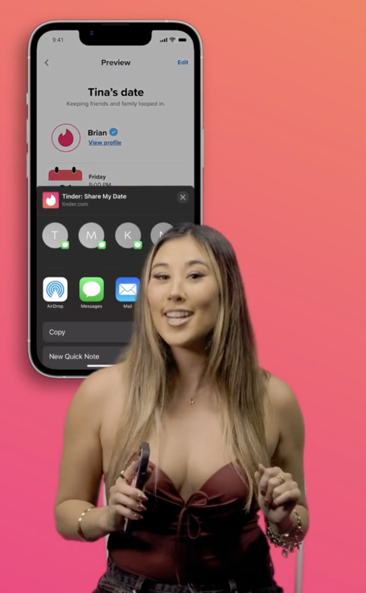 Tina Provis - Tinder x TikTok