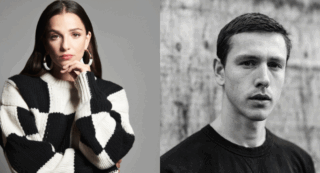Marisa Abela and Harris Dickinson
