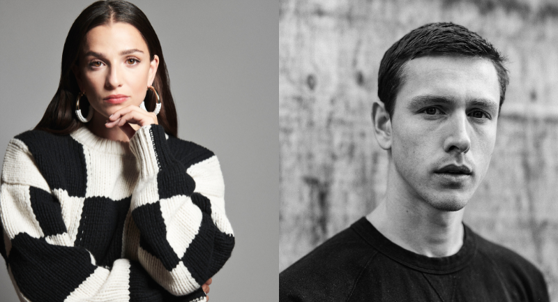 Marisa Abela and Harris Dickinson
