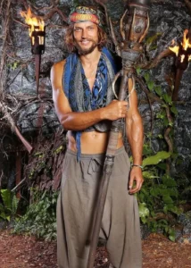 David Genat in a promotional image for Australian Survivor