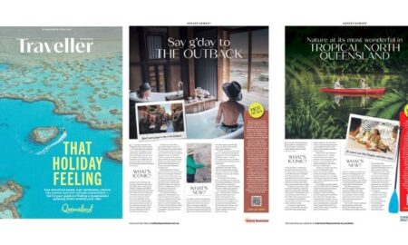 dentsu Queensland and TEQ partner with Nine to launch Traveller liftout celebrating the state's regions