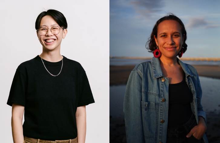 Mary Duong and Rhianna Malezer