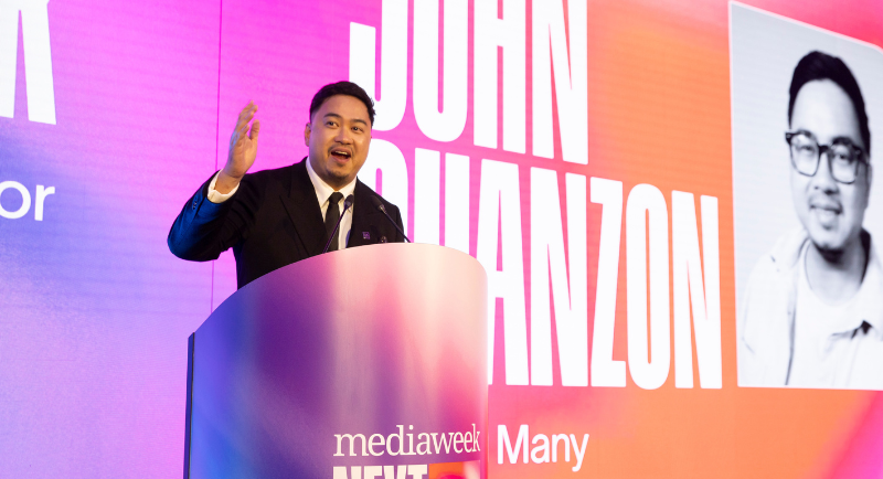 John Guanzon on stage