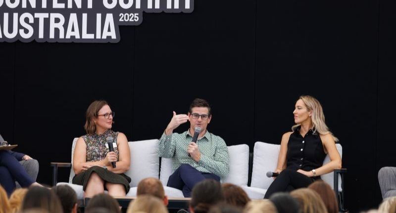 (L-R) Rosanna Ryan, Matt Liddy and Elizabeth Tilley